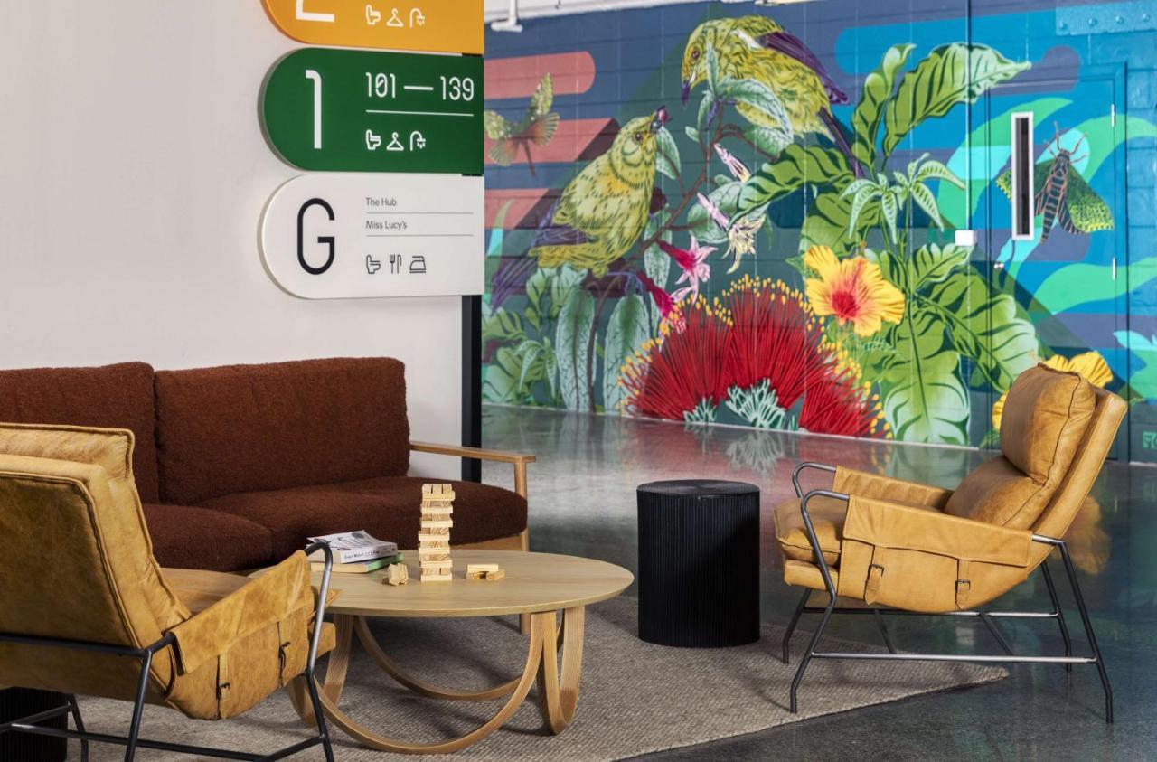 Lylo Auckland Hotel Экстерьер фото The lobby of the G floor